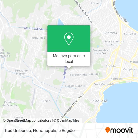 Itaú Unibanco mapa