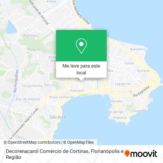 Decorenacarol Comércio de Cortinas mapa