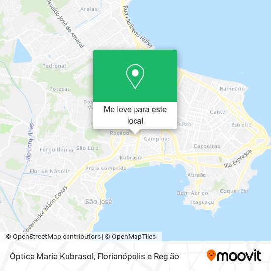 Óptica Maria Kobrasol mapa