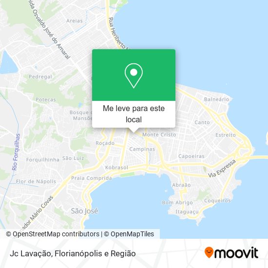 Jc Lavação mapa