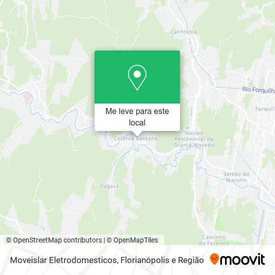 Moveislar Eletrodomesticos mapa