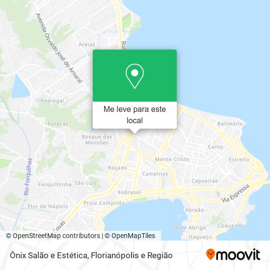 Ônix Salão e Estética mapa