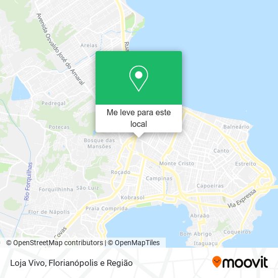 Loja Vivo mapa