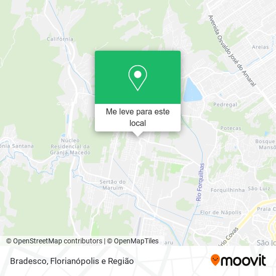 Bradesco mapa