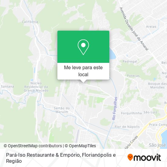 Pará-Iso Restaurante & Empório mapa