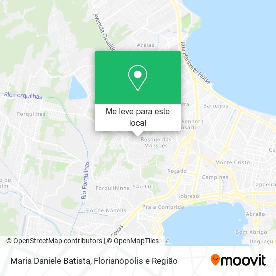 Maria Daniele Batista mapa