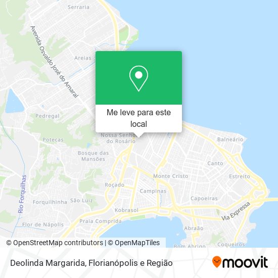 Deolinda Margarida mapa