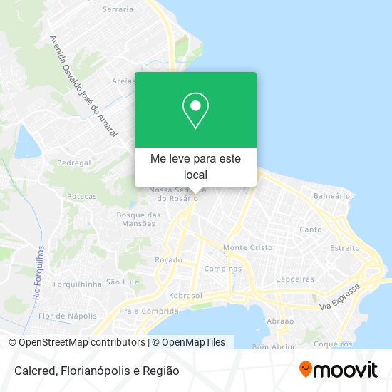 Calcred mapa