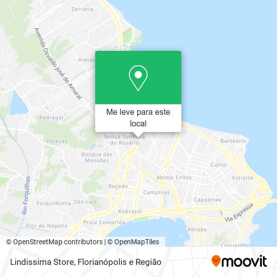 Lindissima Store mapa