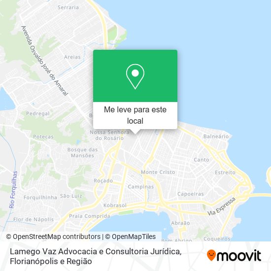 Lamego Vaz Advocacia e Consultoria Jurídica mapa