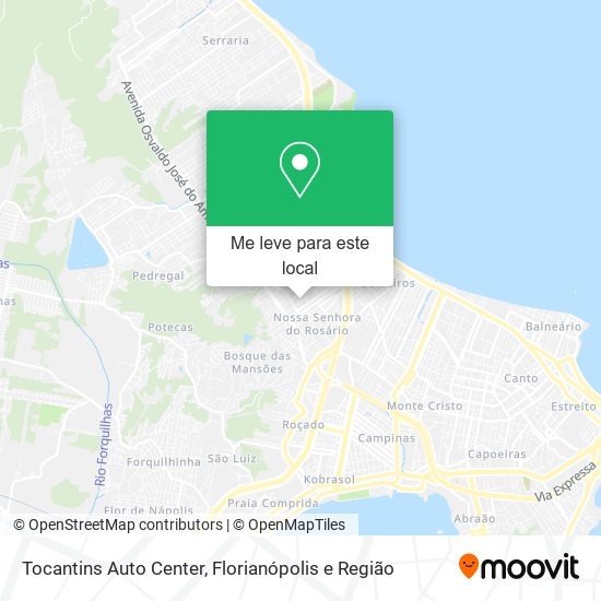 Tocantins Auto Center mapa
