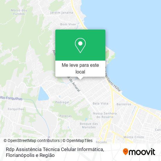 Rdp Assistência Técnica Celular Informática mapa