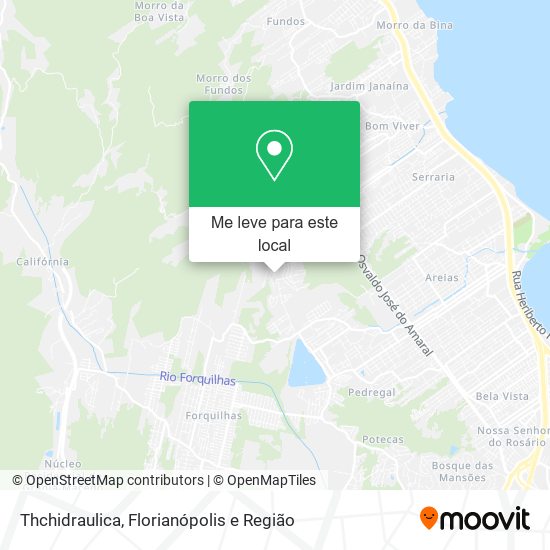Thchidraulica mapa