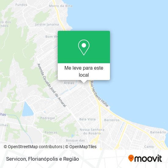 Servicon mapa