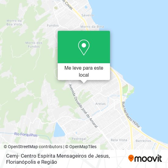 Cemj- Centro Espírita Mensageiros de Jesus mapa