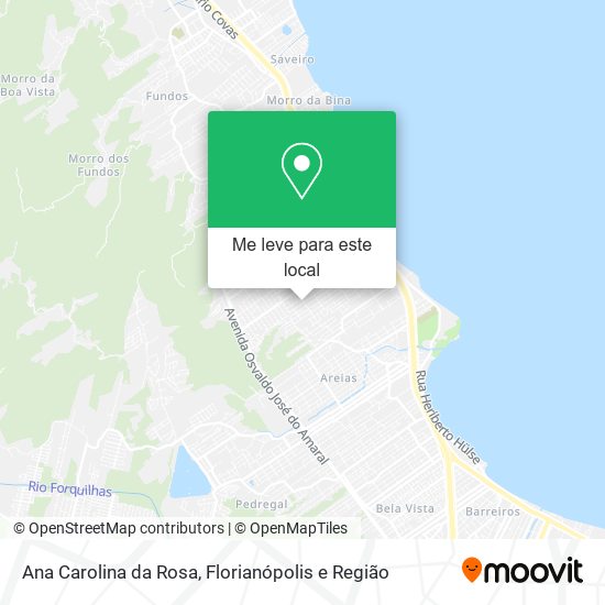 Ana Carolina da Rosa mapa