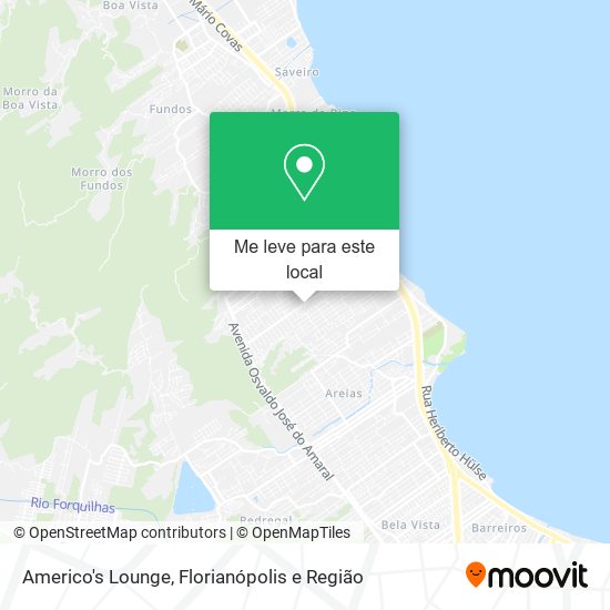 Americo's Lounge mapa