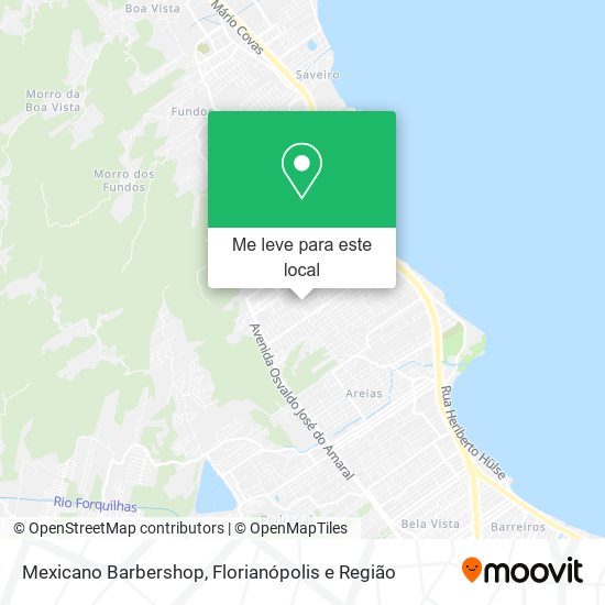 Mexicano Barbershop mapa