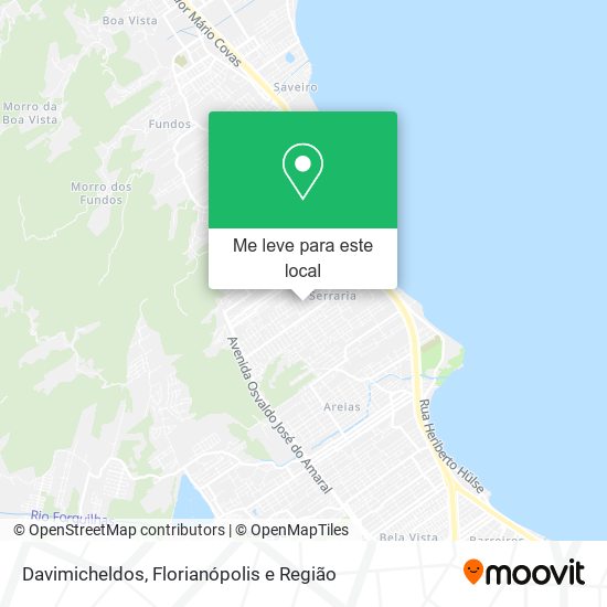 Davimicheldos mapa