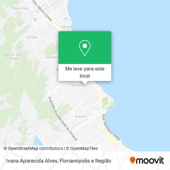 Ivana Aparecida Alves mapa