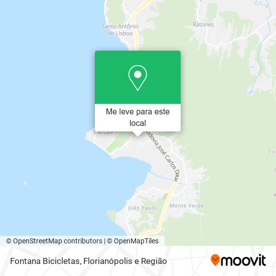 Fontana Bicicletas mapa
