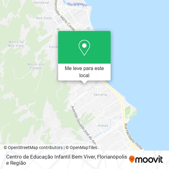 Centro de Educação Infantil Bem Viver mapa