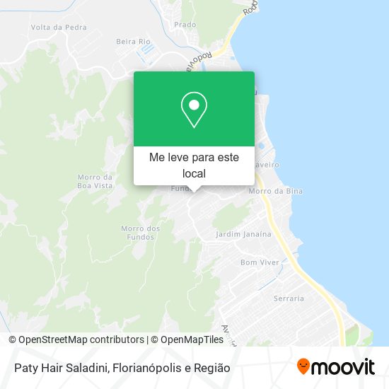 Paty Hair Saladini mapa