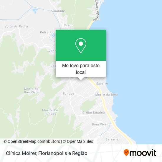Clínica Móirer mapa