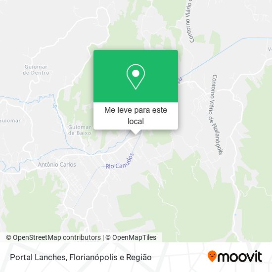 Portal Lanches mapa