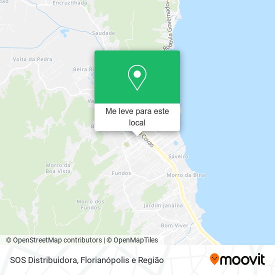 SOS Distribuidora mapa