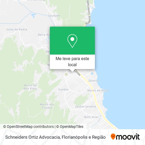 Schneiders Ortiz Advocacia mapa