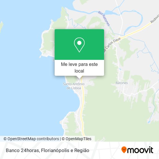 Banco 24horas mapa