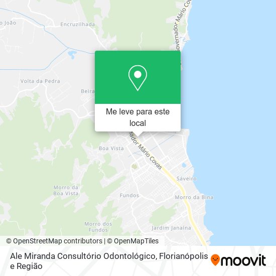 Ale Miranda Consultório Odontológico mapa