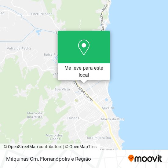 Máquinas Cm mapa