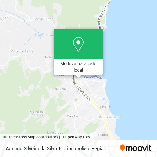 Adriano Silveira da Silva mapa