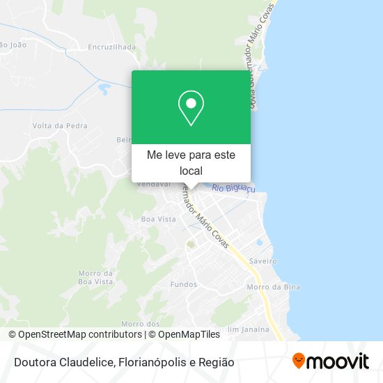 Doutora Claudelice mapa