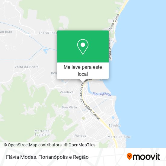 Flávia Modas mapa