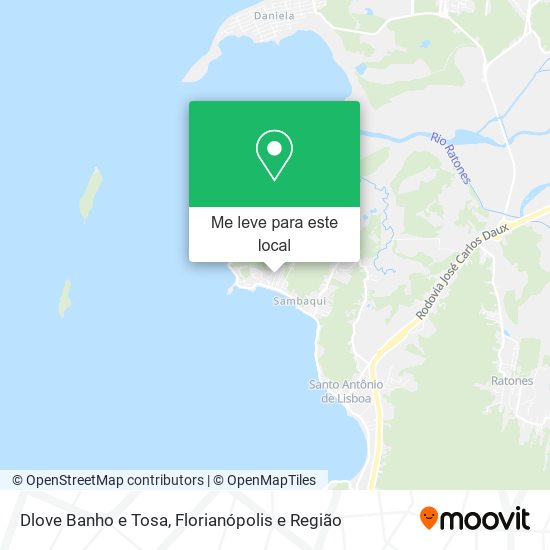 Dlove Banho e Tosa mapa