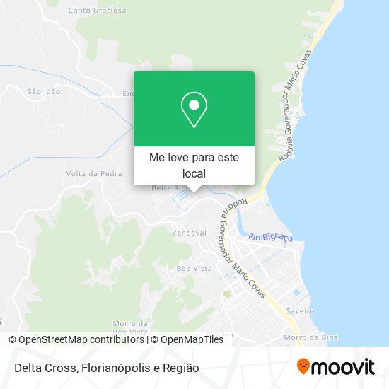 Delta Cross mapa