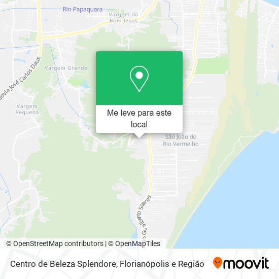 Centro de Beleza Splendore mapa