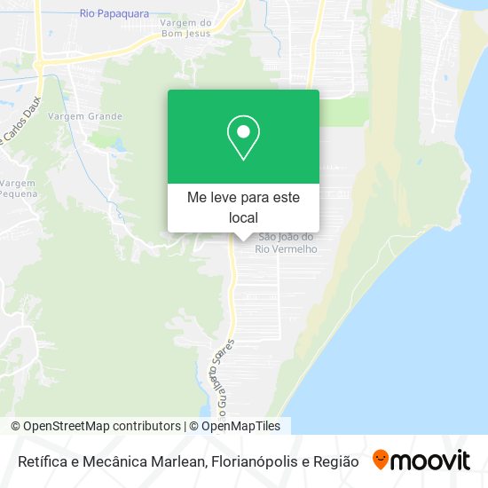 Retífica e Mecânica Marlean mapa
