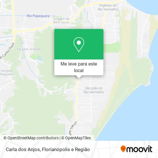 Carla dos Anjos mapa