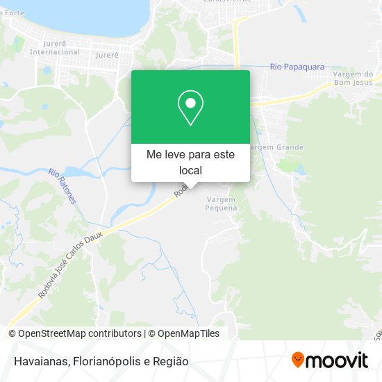 Havaianas mapa