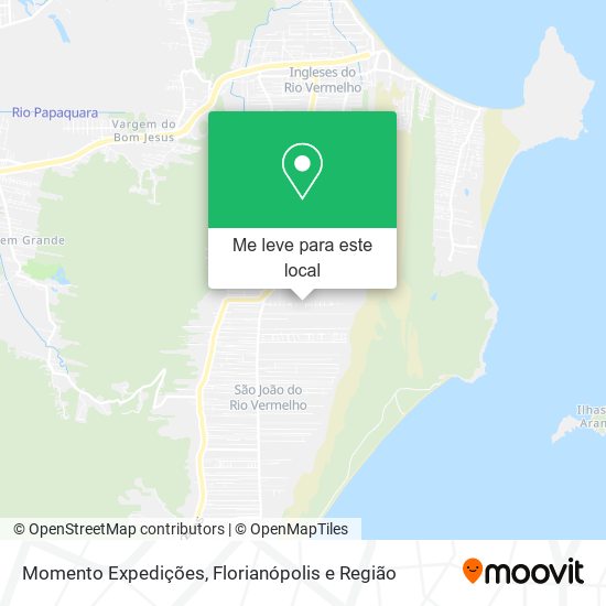 Momento Expedições mapa