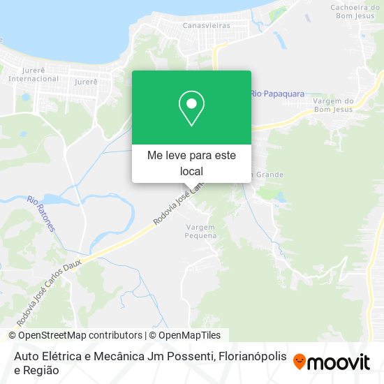 Auto Elétrica e Mecânica Jm Possenti mapa
