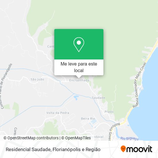 Residencial Saudade mapa