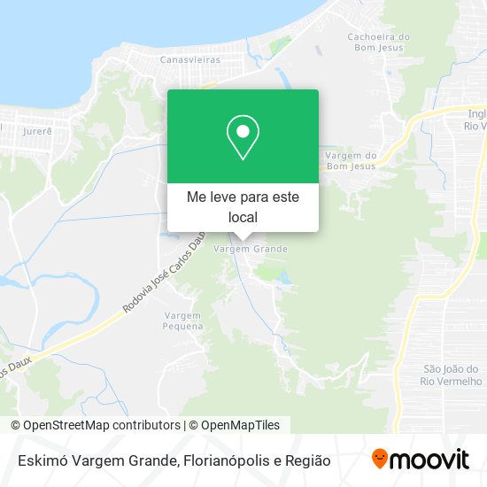 Eskimó Vargem Grande mapa