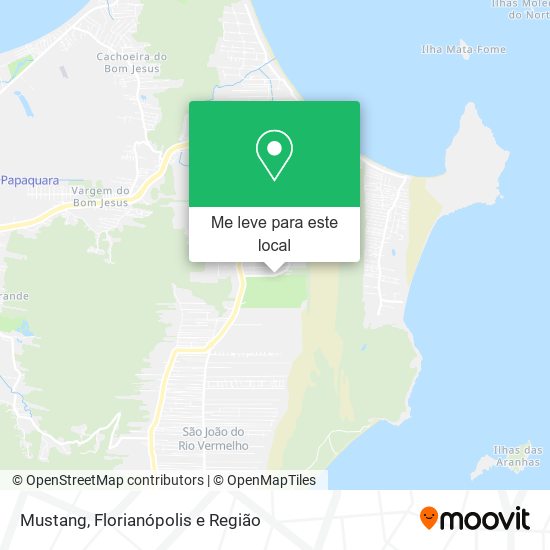 Mustang mapa