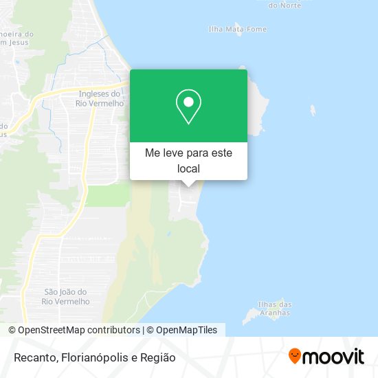 Recanto mapa