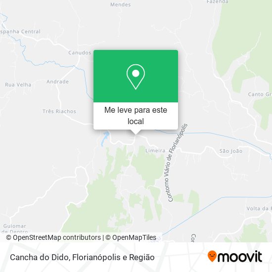 Cancha do Dido mapa